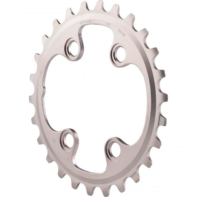 Звезда передняя SHIMANO 105, для FC-5800, 39T-MD для 53-39T, серебро Y1PH39010